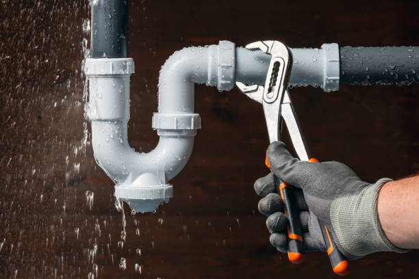 Professional Drain Cleaning technician working in Agra, OK